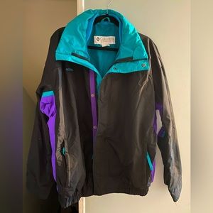 Vintage Columbia Bugaboo Performance Windbreaker, Outer shell only.